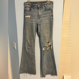 American Eagle Outfitters Super High Rise Flare